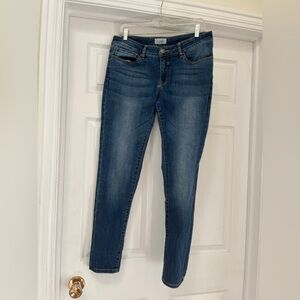 Bootlegger curvy skinny stretchy ladies jeans
